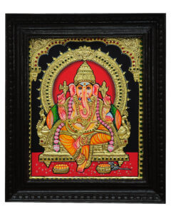 Ganesha Tanjore Painting