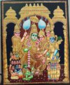Ramar Pattabhishekam Tanjore Painting