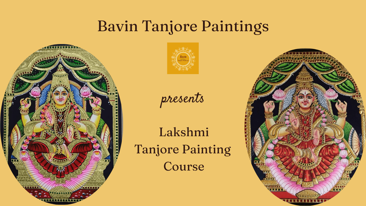 Lakshmi Tanjore Painting Class