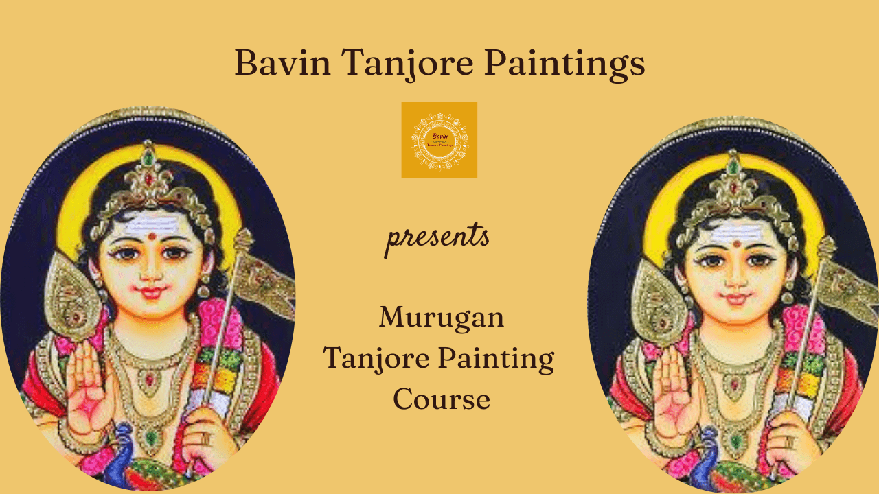 Murugan Tanjore Painting Course