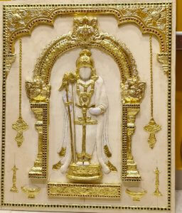 Muck Paste Work in Tanjore Paintings