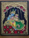 Radha Krishna Tanjore Painting